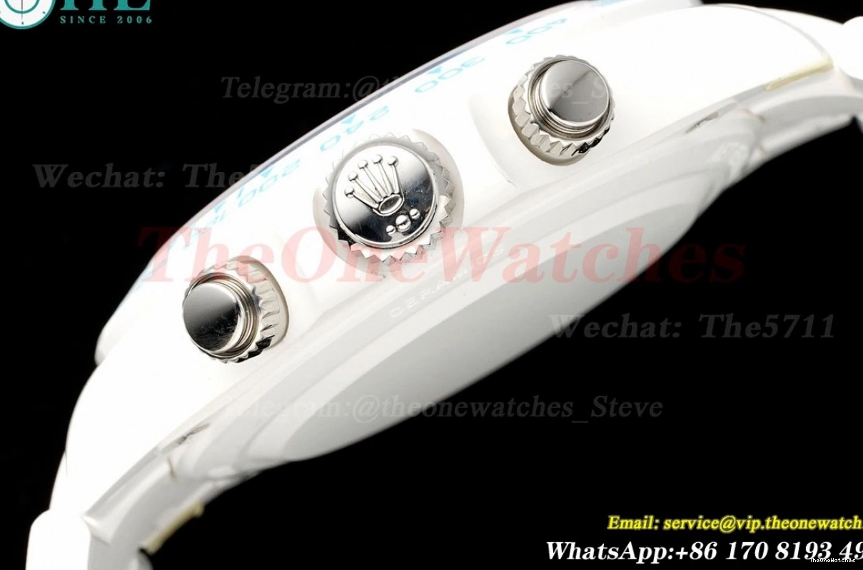 40mm Dial Tiffany Daytona AET Blue ZF SH4130 Cer Cer 0403